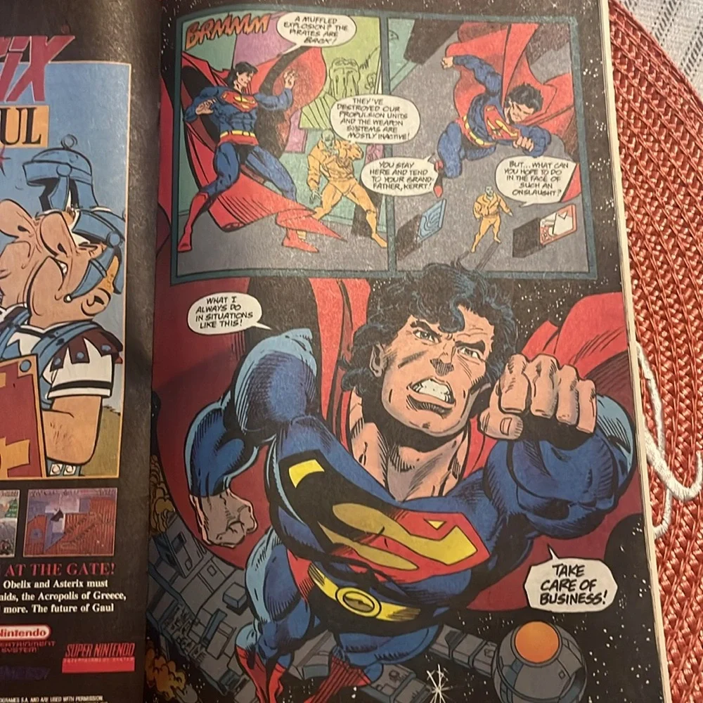 SUPERMAN # 86 DC COMICS 1994 DC UNIVERSE LOGO VARIANT COVER DAN JURGENS VINTAGE